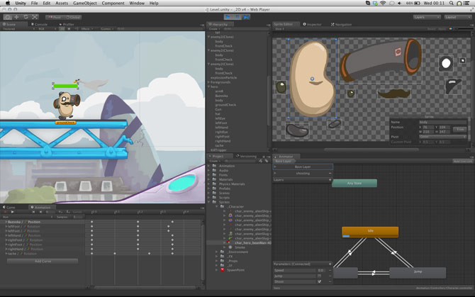 Learn to make 2D and 3D games in Unity®